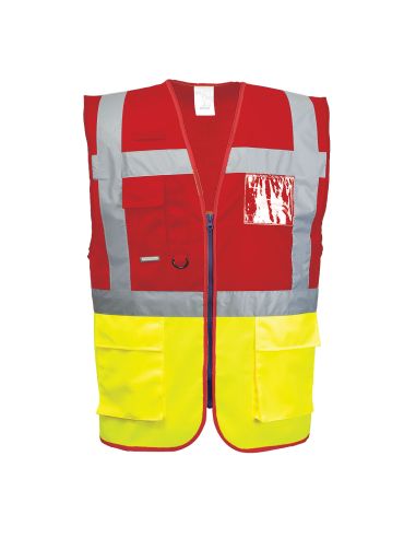 Zippered Multi-Pocket Signalling EN20471 Vest C276 Portwest