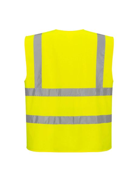 Gilet haute visibilité zippé EN ISO 20471 Classe 2 C375 Portwest