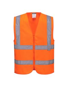 Gilet haute visibilité zippé EN ISO 20471 Classe 2 C375 Portwest