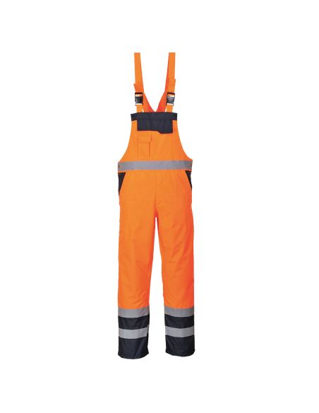 Portwest S489 Class 2 EN ISO 20471 Winter Coveralls