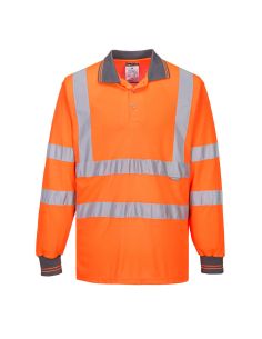 High Visibility Polo EN20471 Class 3 Long Sleeves S277 Portwest