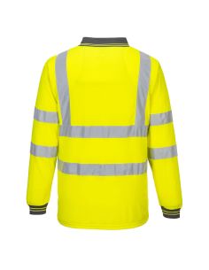 High Visibility Polo EN20471 Class 3 Long Sleeves S277 Portwest