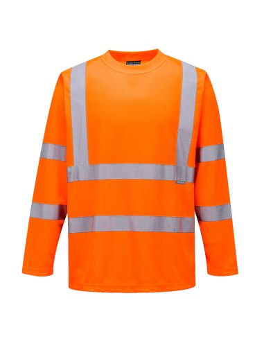 High Visibility long sleeve Tshirt EN20471 Ideal for Hot Weather S178 Portwest