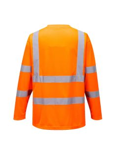 High Visibility long sleeve Tshirt EN20471 Ideal for Hot Weather S178 Portwest