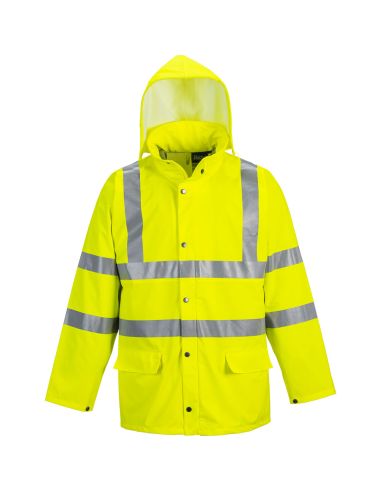 High-Visibility Rain Jacket EN20471 Class 3 Waterproof EN343 Class 3 S491 Portwest