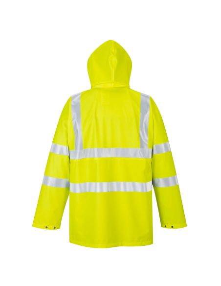 High-Visibility Rain Jacket EN20471 Class 3 Waterproof EN343 Class 3 S491 Portwest