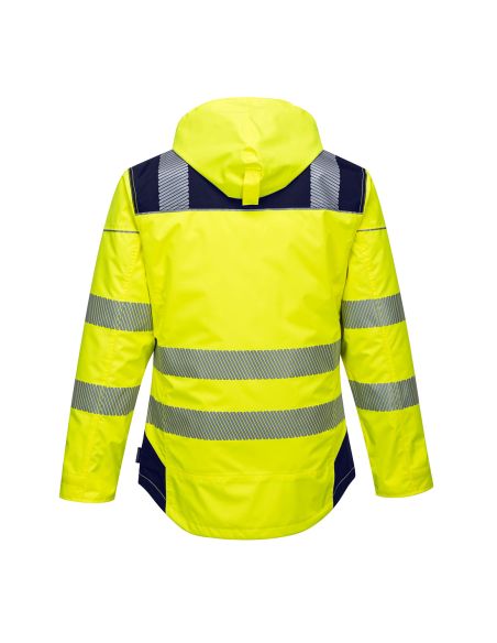 High Visibility Winter Jacket with Segmented Stripes EN20471 T400 Portwest