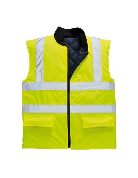 Gilet sans manche doublé réversible EN20471 S469 Portwest