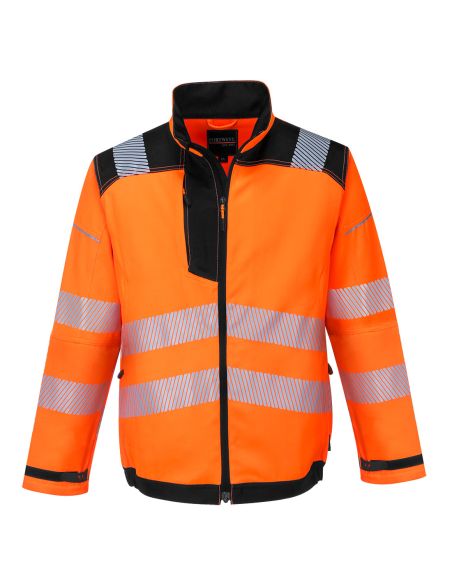 High Visibility Jacket with Segmented Stripes EN20471 T500 Portwest