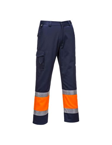 High Visibility Stain-Resistant combat Trousers E049 Portwest