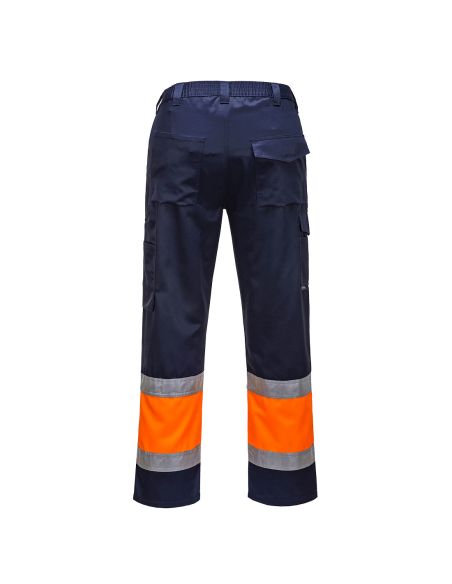 High Visibility Stain-Resistant combat Trousers E049 Portwest