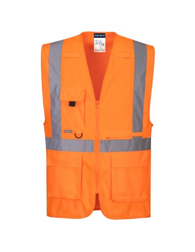 Gilet de signalisation Zippé poche Tablette EN20471 C357 Portwest