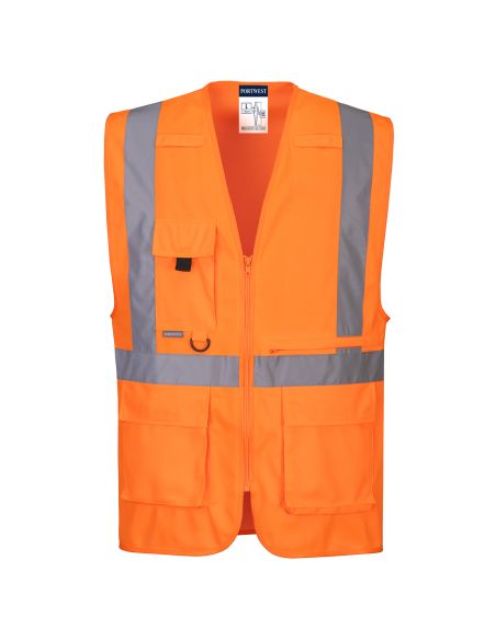 Gilet de signalisation Zippé poche Tablette EN20471 C357 Portwest