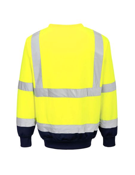 Sweatshirt bicouleur EN ISO 20471 Classe 3 B306 Portwest