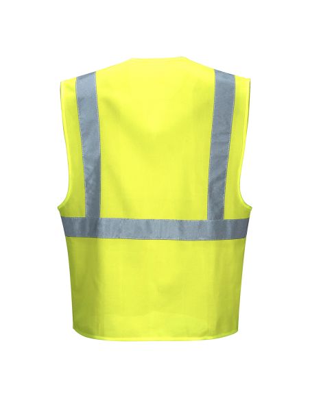 High Visibility Safety Vest EN20471 Class 2 C472 Portwest