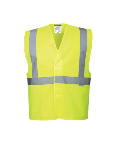 High Visibility Safety Vest EN20471 Class 2 C472 Portwest