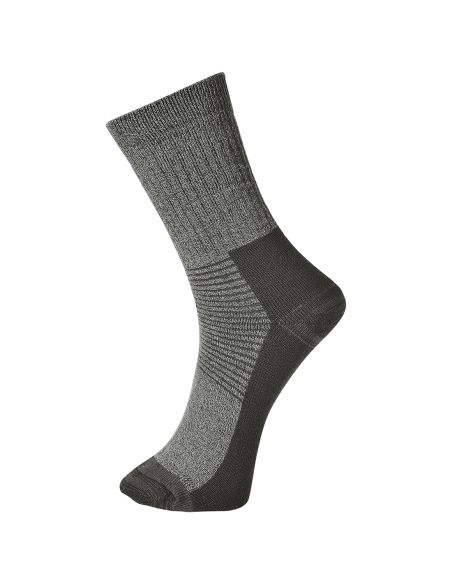 Lot de 5 Paires de Chaussettes Homme Portwest SK11 Gris 44/48