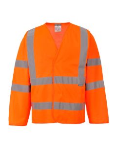 Long Sleeve High Visibility Signalling Vest EN20471 Class 3 C473 Portwest