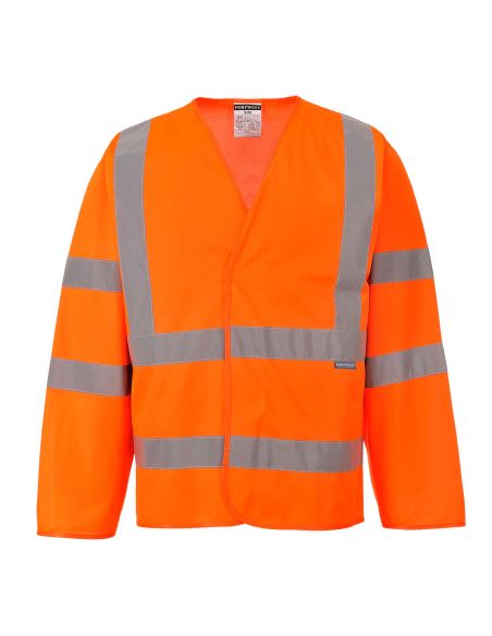 Long Sleeve High Visibility Signalling Vest EN20471 Class 3 C473 Portwest