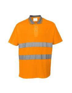 Polo de Signalisation coton EN20471 classe 2 S71 Portwest