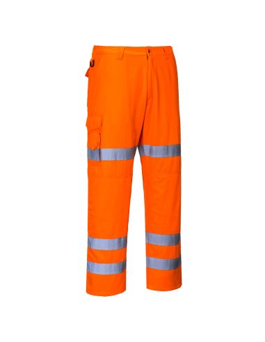 Portwest RT49 Class 2 Hi-Vis Combat Work Trousers