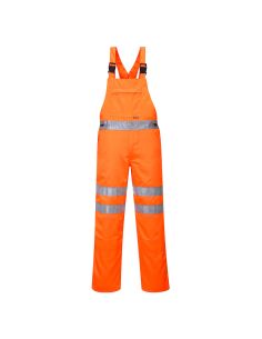 Portwest RT43 Class 2 High Visibility Work Bib and Brace