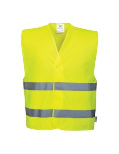 Zippered Multi-Pocket Signalling EN20471 Vest C476 Portwest