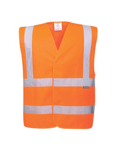 High Visibility safety Vest EN20471 class 3 Portwest Pack of 10