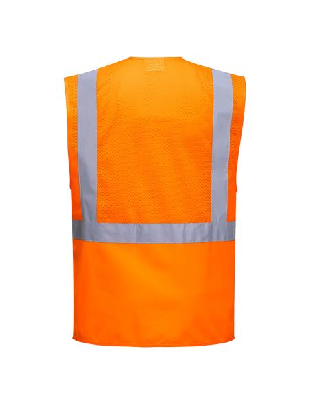 Gilet Hi Vis Zippé Multi-poches EN20471 C496 Portwest