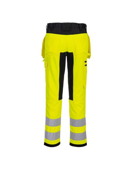 Hi Vis Stretch Work Trousers WX2 CD889 Portwest