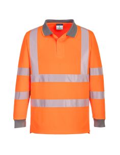 Polo de Travail manches longues HV EN20471 Portwest Lot de 6