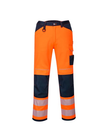 Portwest PW340 Hi Vis Reinforced Work Trousers