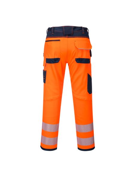 Portwest PW340 Hi Vis Reinforced Work Trousers