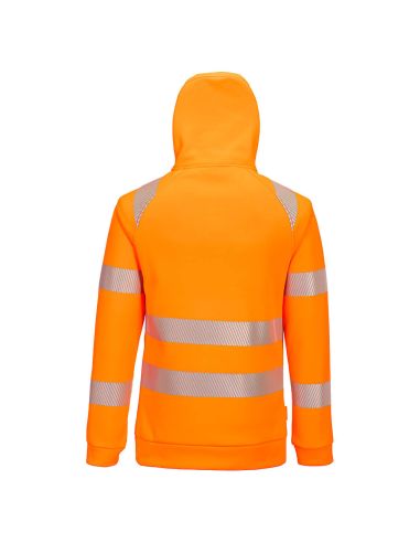 Sweatshirt capuche Zippé HV EN20471 Classe 3 DX482 Portwest