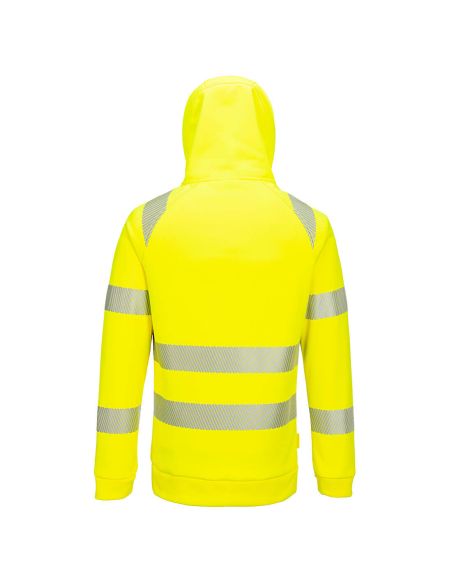 Sweatshirt capuche Zippé HV EN20471 Classe 3 DX482 Portwest