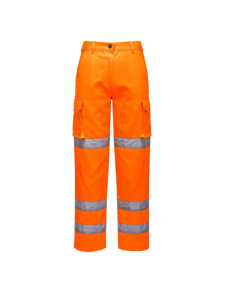 Women's Stain-Resistant High Visibility Trousers LW71 Portwest