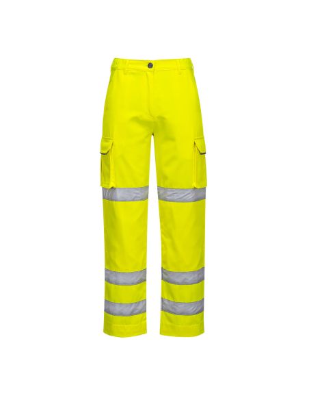 Women's Stain-Resistant High Visibility Trousers LW71 Portwest