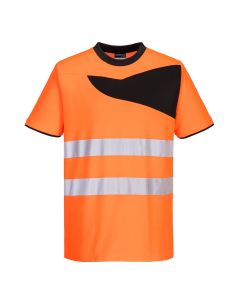 High Visibility Work T-shirt with PW213 Portwest