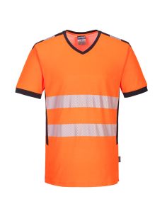 High Visibility T-Shirt with Segmented Stripes EN20471 PW310 Portwest