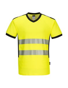 High Visibility T-Shirt with Segmented Stripes EN20471 PW310 Portwest