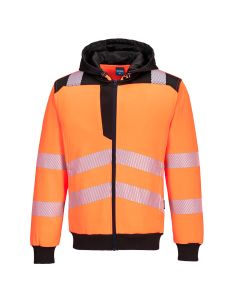 Portwest PW327 High Visibility Class 3 full Zip Hoodie EN20471