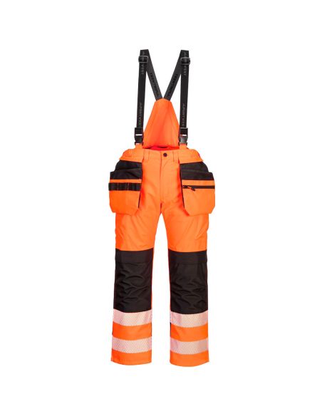 Portwest PW356 High Visibility Braces Trousers