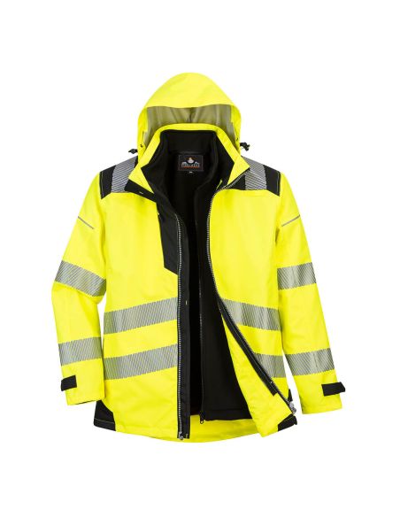 Veste hiiver de signalisation 3 en 1EN20471 PW365 Portwest