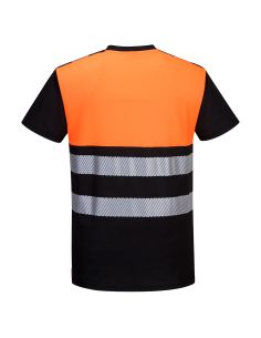 High Visibility T-Shirt with Segmented Stripes EN20471 PW311 Portwest