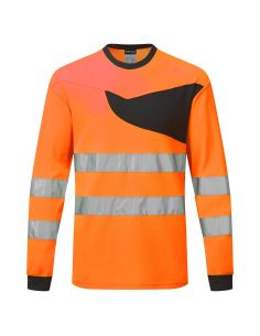 High Visibility Work long sleeve T-shirt PW221 Portwest