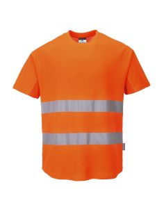 Ventilated High Visibility T-shirt EN ISO 20471 Class 2 C394 Portwest