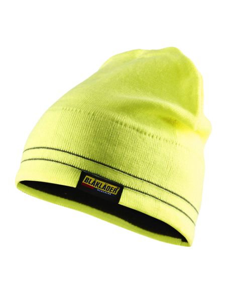 Beanie with fluorescent colors and reflective thread 2007 Blaklader