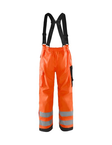 High Visibility Rain Trousers with High Level of Waterproofing 1302 Blaklader