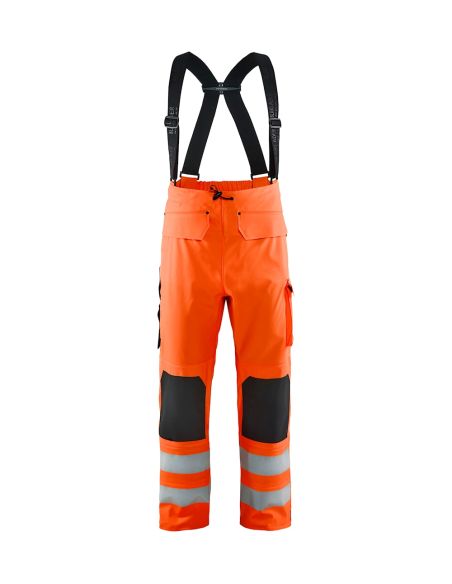 High Visibility Rain Trousers with High Level of Waterproofing 1302 Blaklader