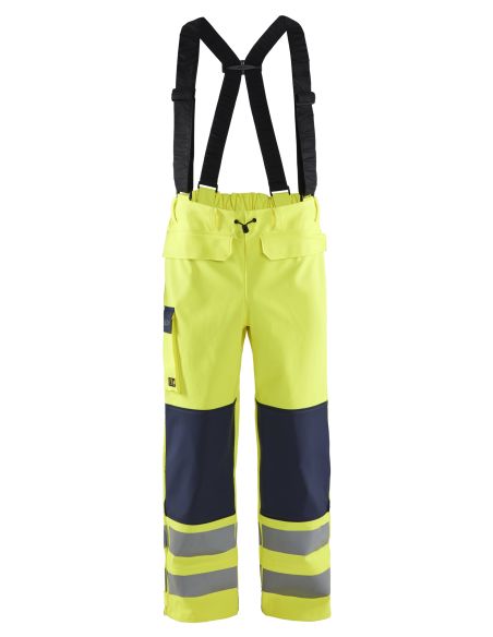 High Visibility Flame Retardant Rain Pants 1313 Blaklader